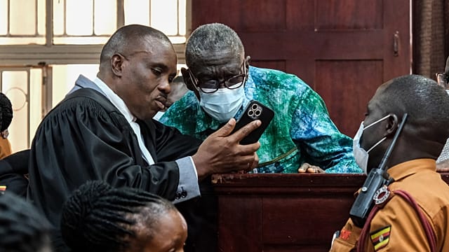 Uganda opposition leader refuses court-appointed lawyers at treason trial