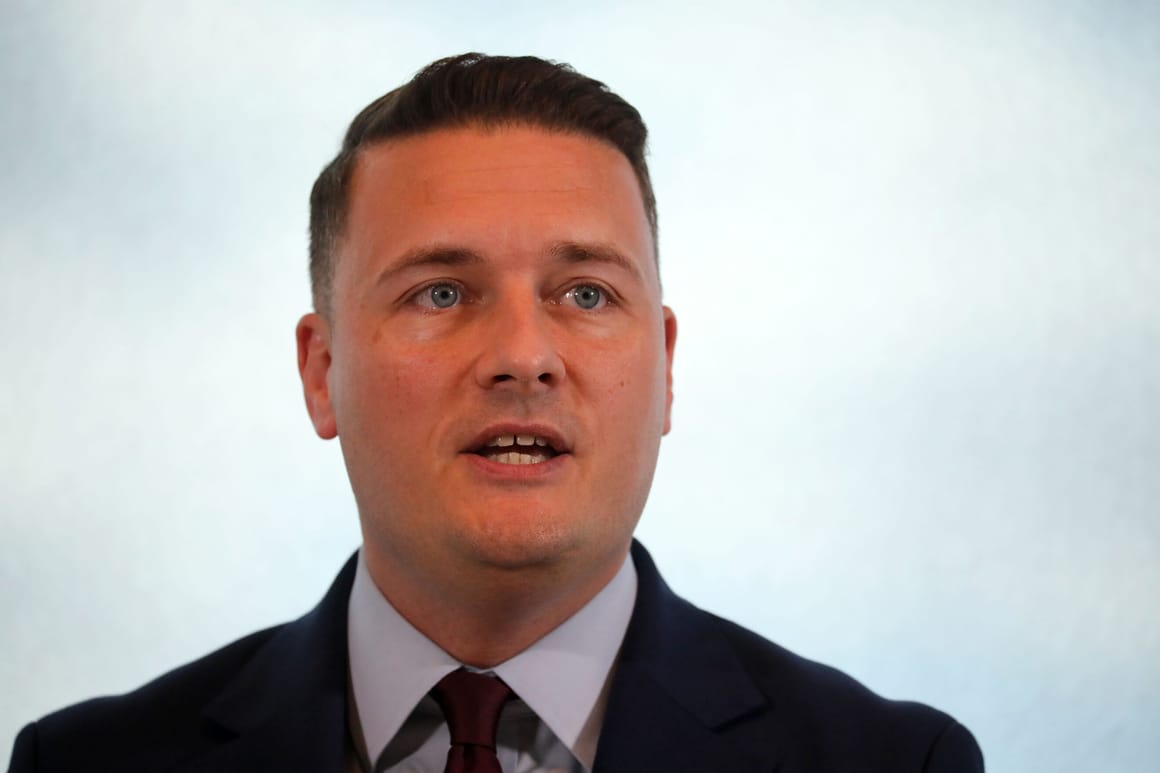 Wes Streeting tipped for defense job under Andy Burnham