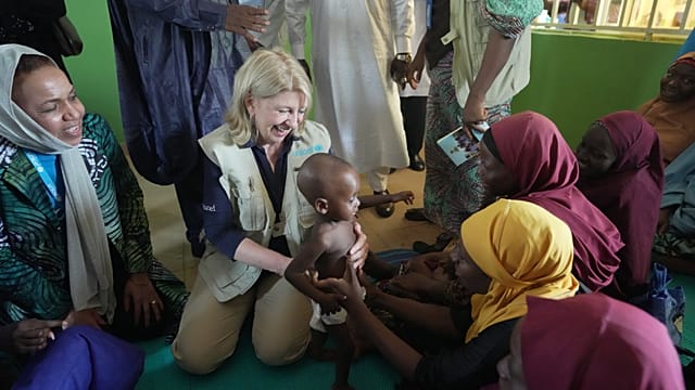 Nigeria: UNICEF chief urges child protection amid security, humanitarian crises