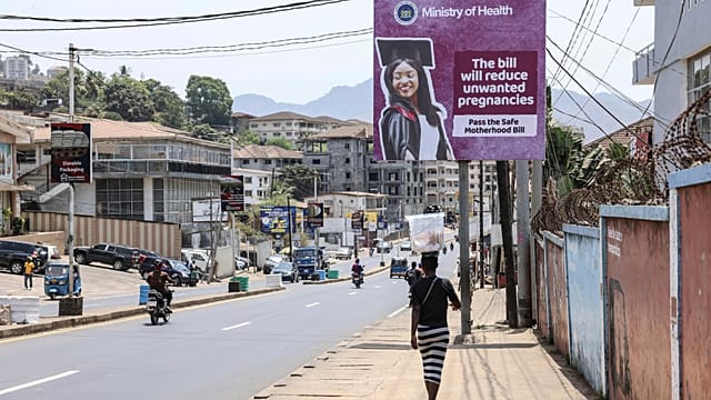 Sierra Leonian women turn to rickshaw driving to survive