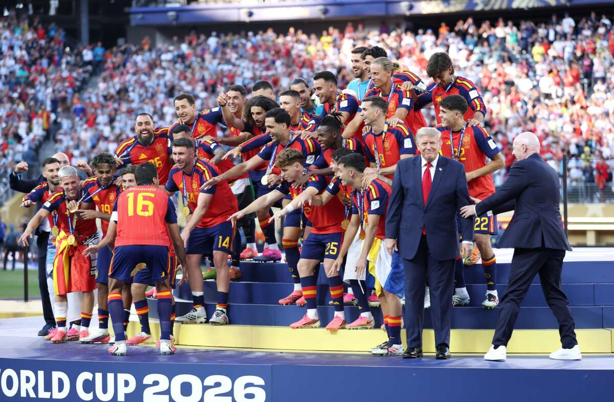 Trump Celebrates During World Cup Final as CENTCOM Announces US Soldier’s Death