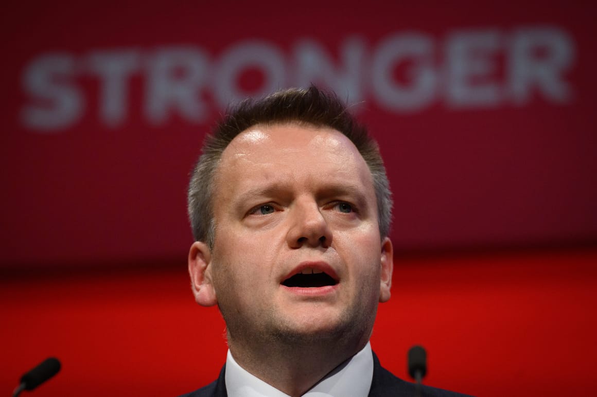 Britain’s Brexit Minister Nick Thomas-Symonds axed in reshuffle