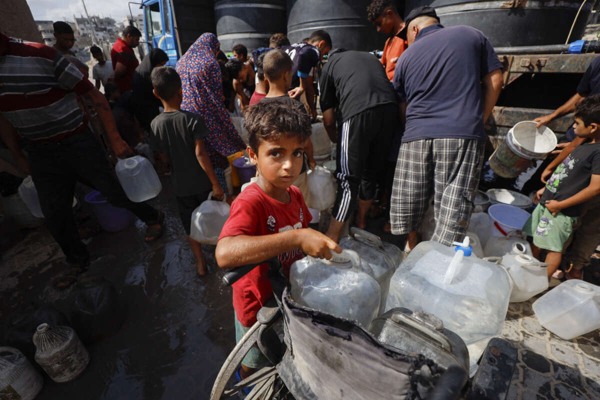 Gaza Is in a Water Crisis as Israel’s Blockade Makes Reconstruction Impossible