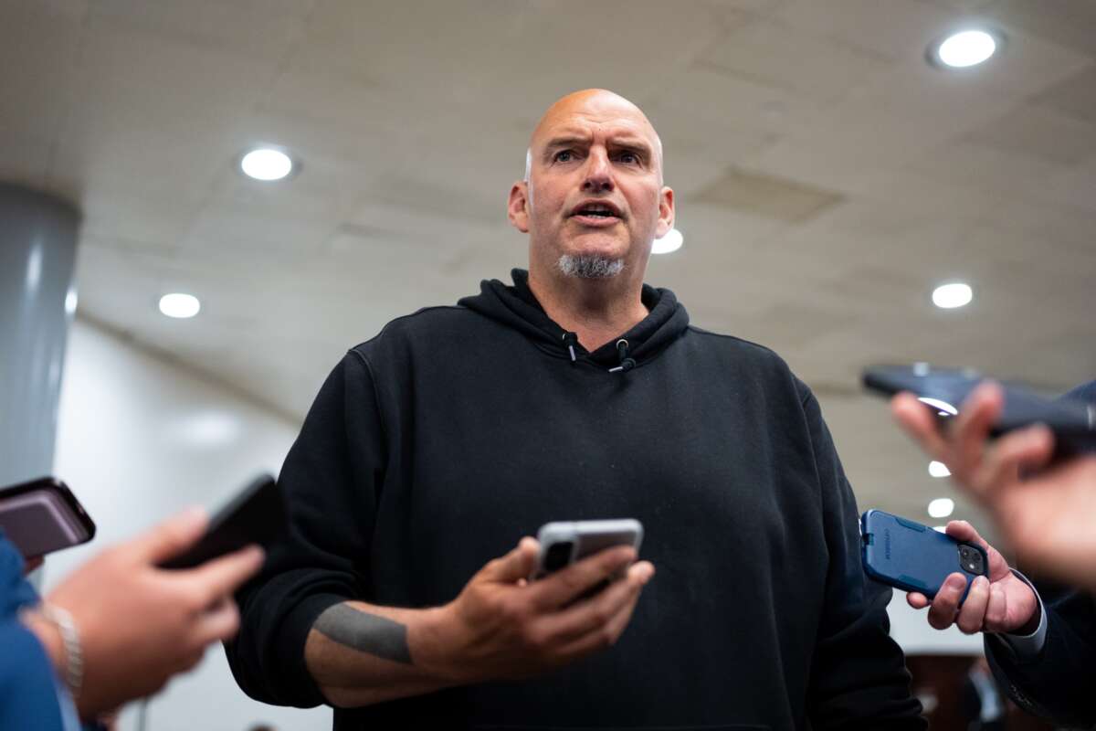 Fetterman Casts Deciding Vote Against Resolution to Rein In Trump’s War on Iran