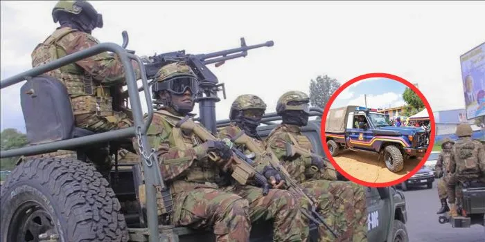 Explained: Why KDF Soldiers Face Outward on Military Trucks While Police Face Inward