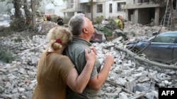 Russia Pounds Ukraine With Missiles, Killing At Least Eight, Including Children