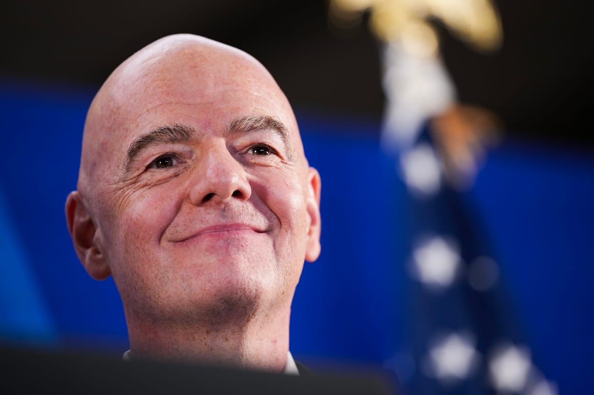 Andy Burnham calls on FIFA’s Gianni Infantino to quit