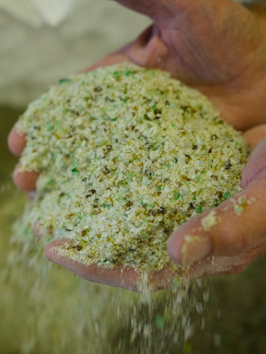 Why farmers are spreading crushed glass on their crops