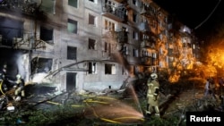 Russia Targets Kyiv With Ballistic Missiles As Zelenskyy Awaits US Patriot Decision
