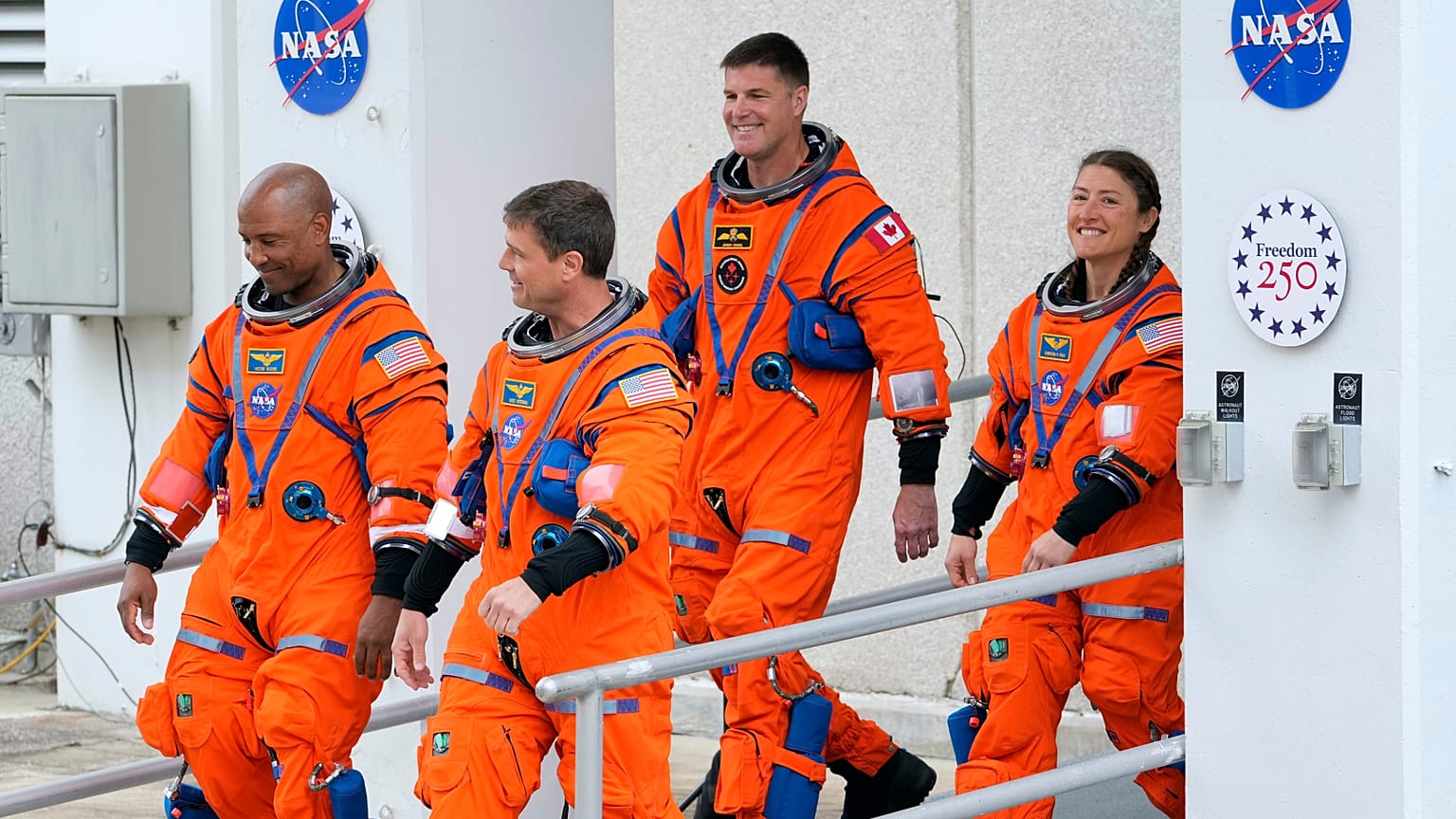 Artemis II spacecrew prepare for historic moon flyby