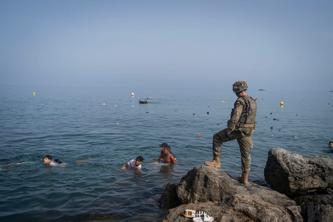 EU ministers to back Spain as Ceuta crisis pushes migration up the agenda