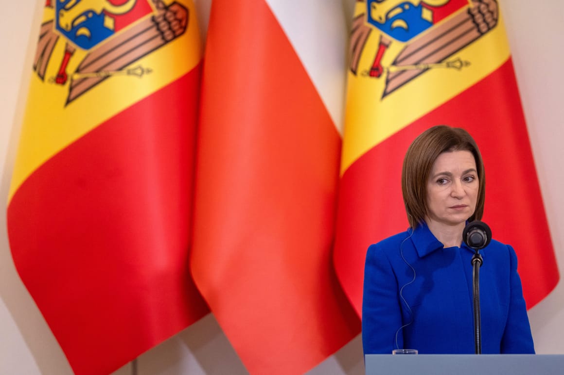 Moldovan president condemns Russia over killer drone crash