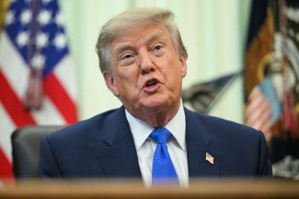 Trump Blames Iran for Gaza Genocide as He Demands “Compensation” From Tehran
