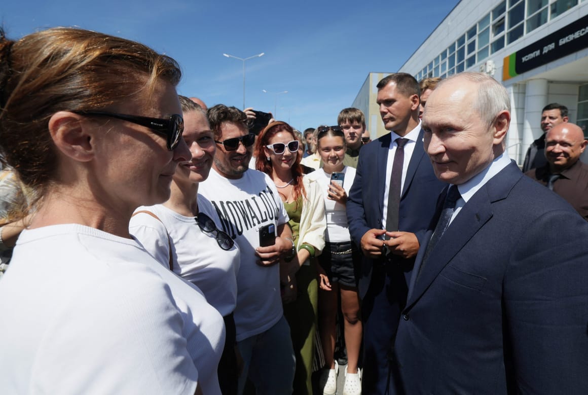 Putin enrages Japan with trip to disputed island
