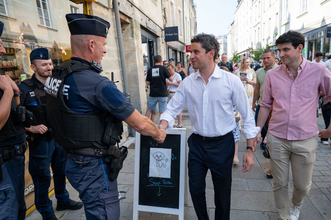 The one French politician who’s not on vacation this summer