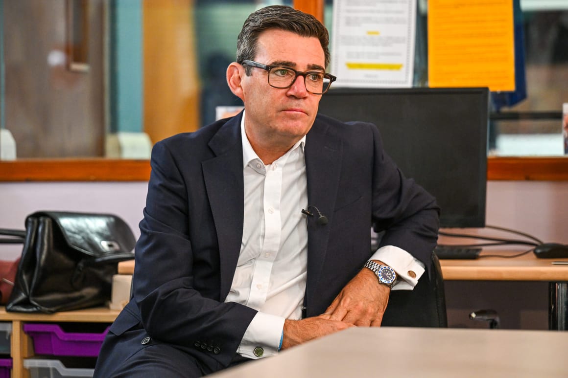 Burnham exchanged messages with impersonator of top Trump aide