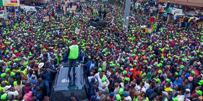 Drama as UDA Defector is Heckled in Front of Gachagua