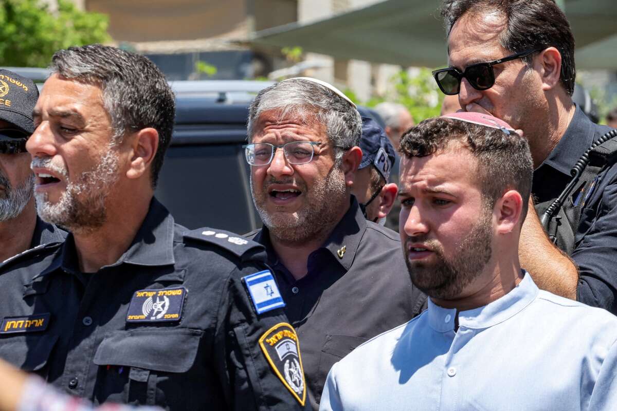 Ben-Gvir Urges Killing 40 People in Gaza Nightly, Says “They’re Not Even People”
