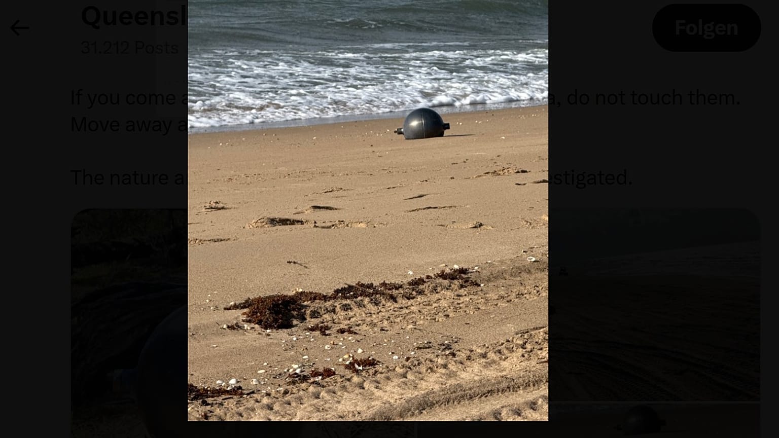 Space debris on Queensland beach: ‘space balls’ washed ashore, do not touch