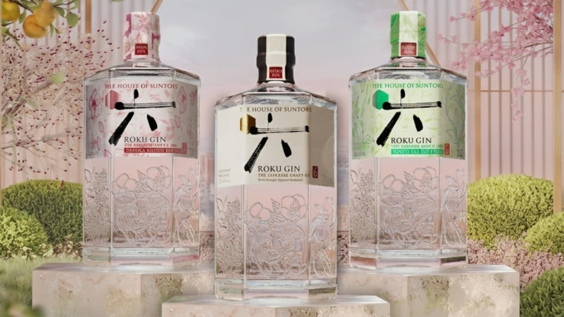 Brand packaging: Roku Gin’s tale of seasonal fleeting beauty