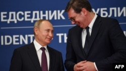 Bipartisan US Lawmakers Take Aim At Serbia’s Vucic Over Democracy, Russia Ties