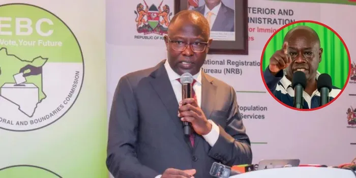 IEBC Boss Hits Back at Gachagua’s Claims of Election Manipulation