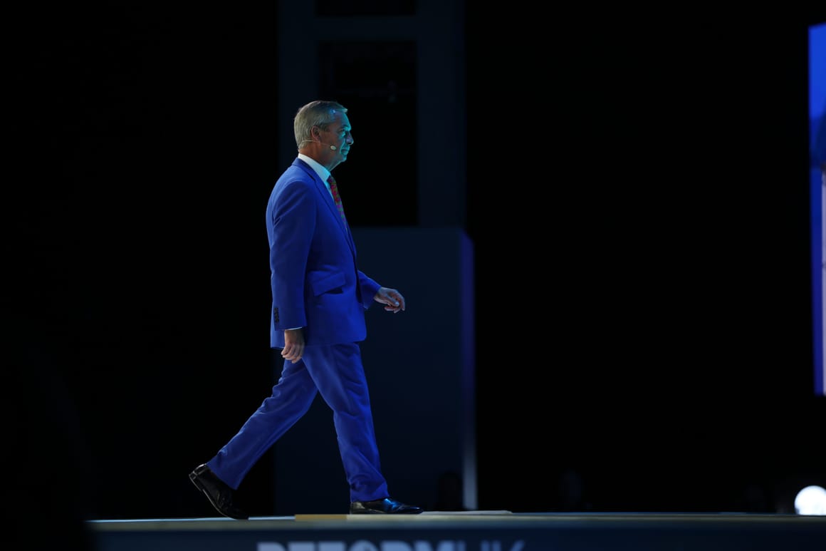 How a ‘dodgy money’ scandal hijacked Nigel Farage’s reset conference