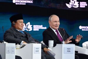 Indonesia’s President Pitches His Country as Russia’s ‘Gateway’ to Southeast Asia