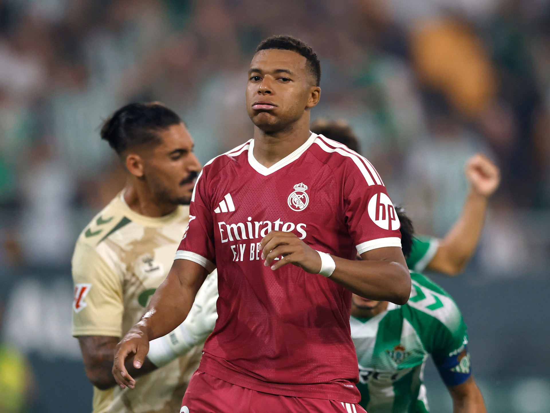 Betis beat Real Madrid as Mbappe misses penalty in first La Liga defeat