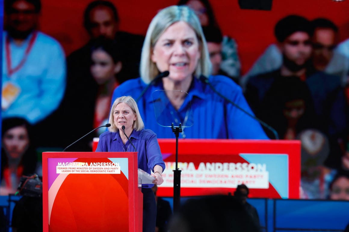 Russia has entered Sweden’s election campaign, center-left front-runner warns