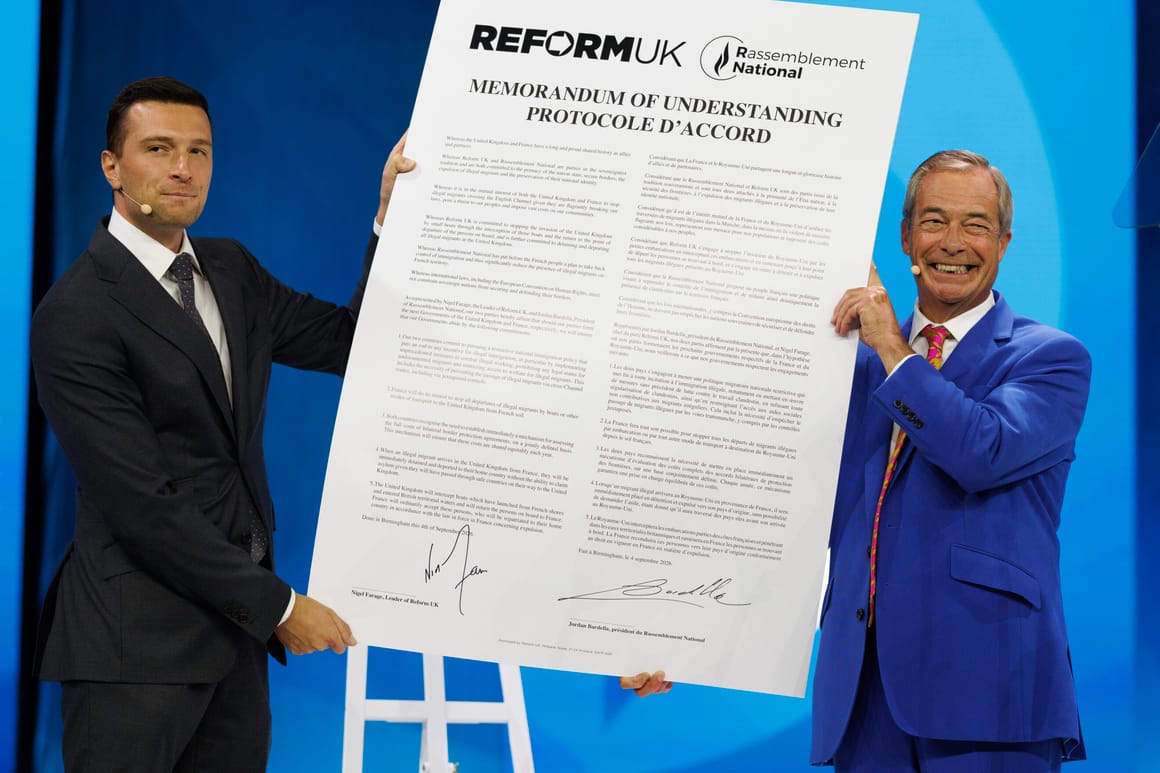 Bardella-Farage immigration deal faces backlash across French political spectrum