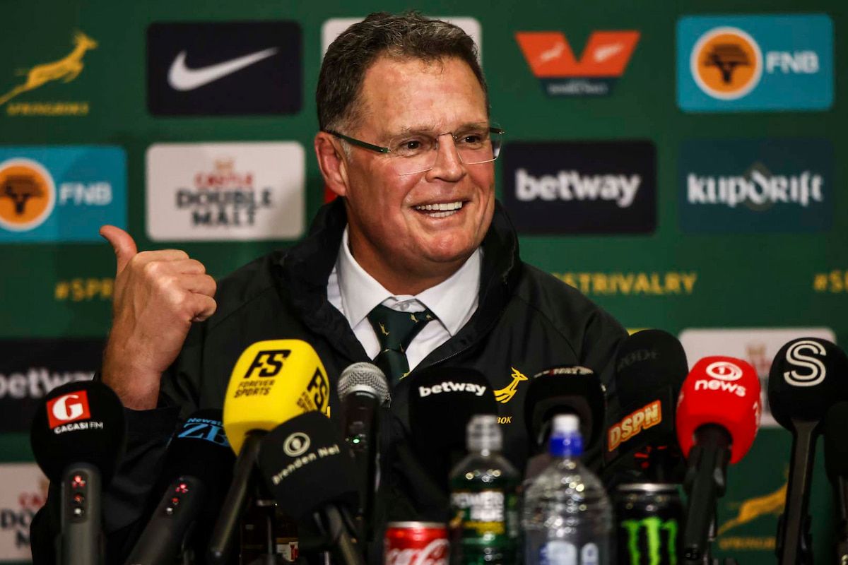 Rassie: Morne van den Berg earned a start for Springboks