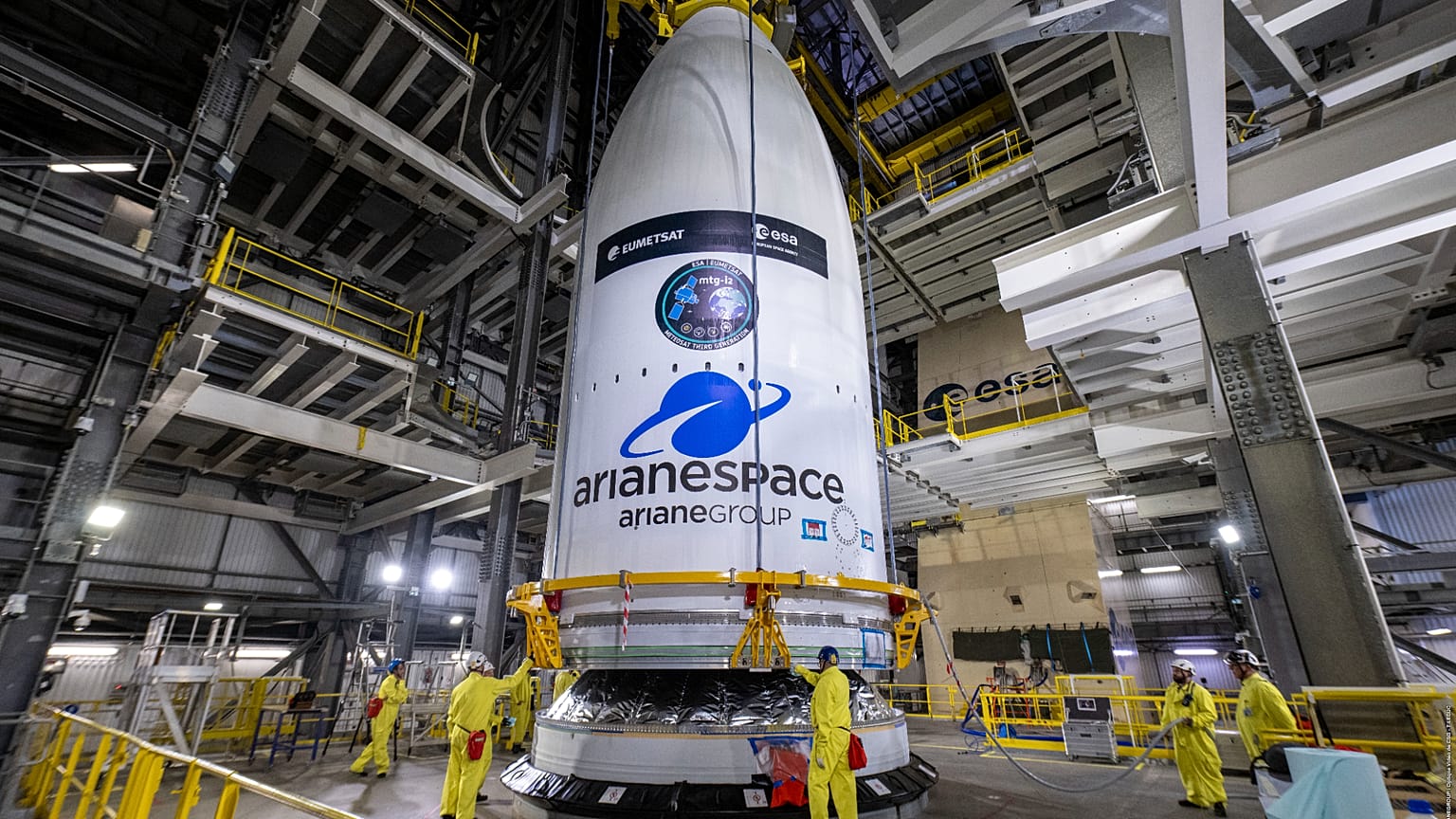 Inside Kourou: how a satellite is readied to watch Europe’s skies and prevent natural disasters