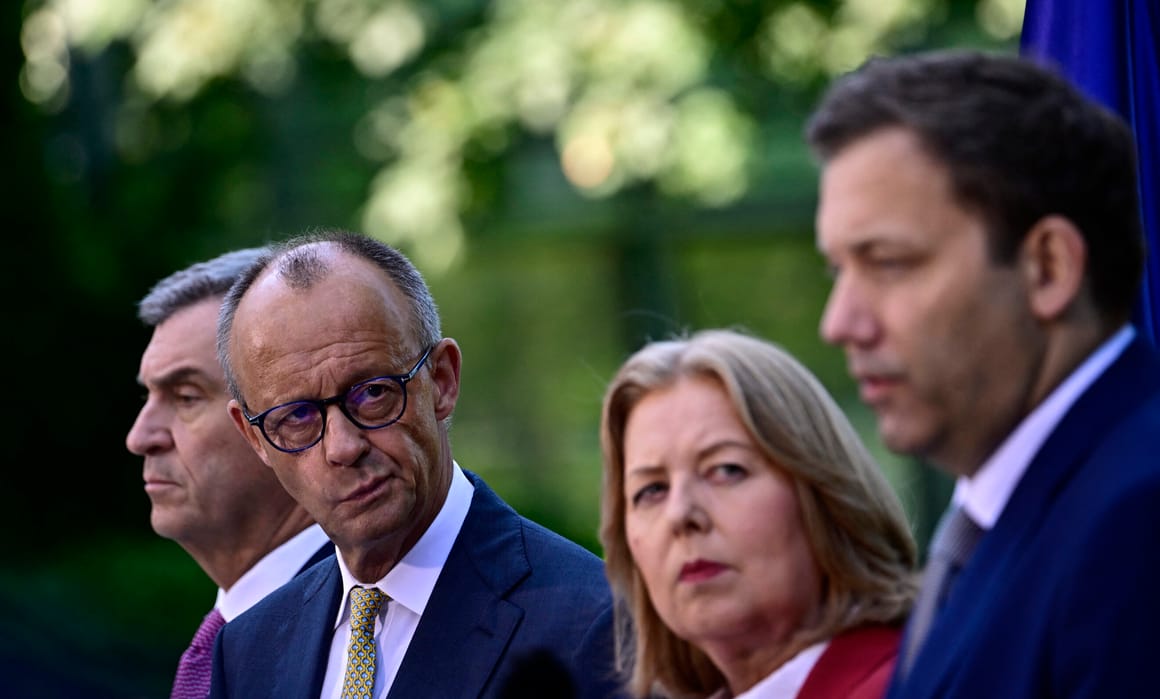 Merz’s SPD partners rebel after far-right rout