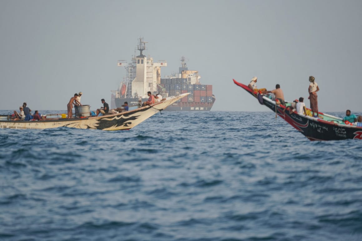 Iran-backed Houthis seize Red Sea port, putting another key trade route at risk