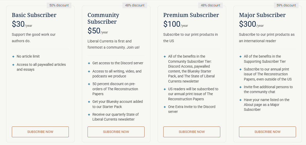 Join the Liberal Currents Community Today and Be Part of Our Fight for the Future of Liberal Democracy