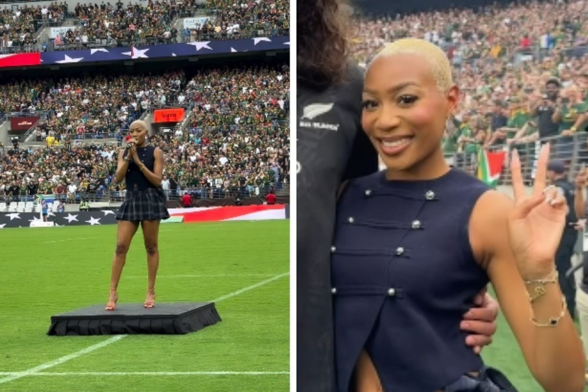 ‘Ras Dumisani vibes’: Saffas drag US anthem singer [video]