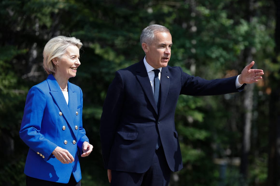 Ursula von der Leyen’s diplomatic faux pas with Mark Carney