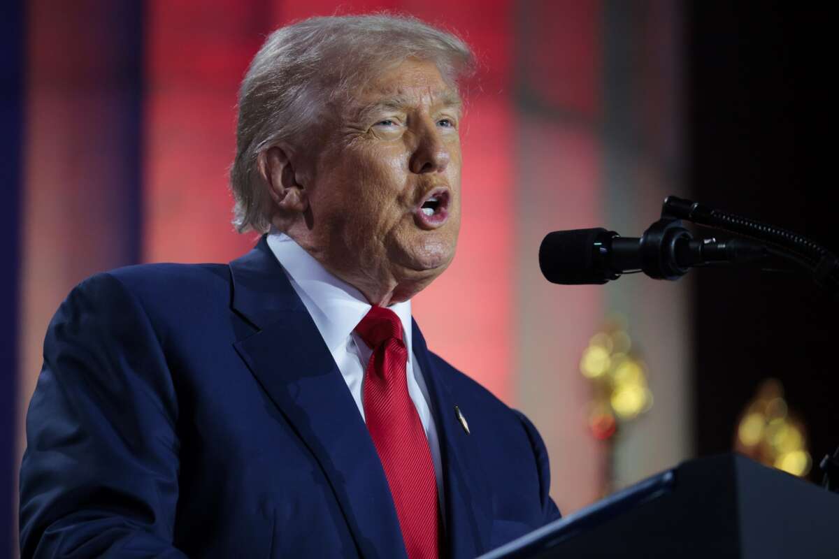 Describing Himself as a “Hoax Buster,” Trump Dismisses Legitimate AI Concerns
