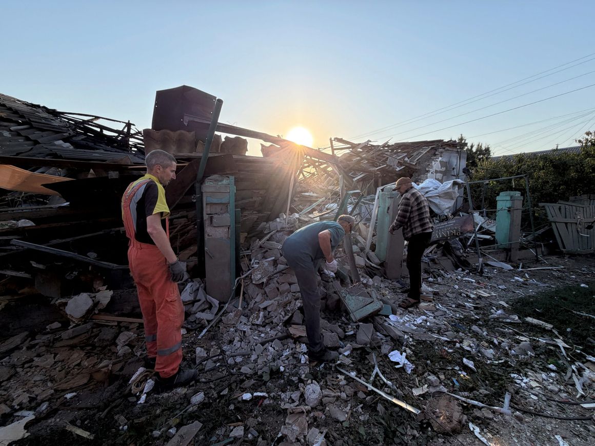 Russia launches massive overnight attack on Kyiv and southern Ukraine