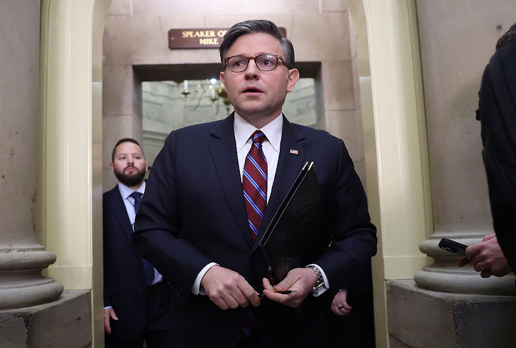 Mike Johnson’s is the GOP’s top scaredy-cat