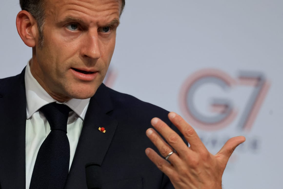 Macron to call emergency G7 meeting as energy prices spike and Russian hybrid attacks mount