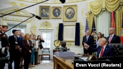 Trump Signs Russia-Iran Sanctions Bill, Putting New Pressure Tools At His Disposal