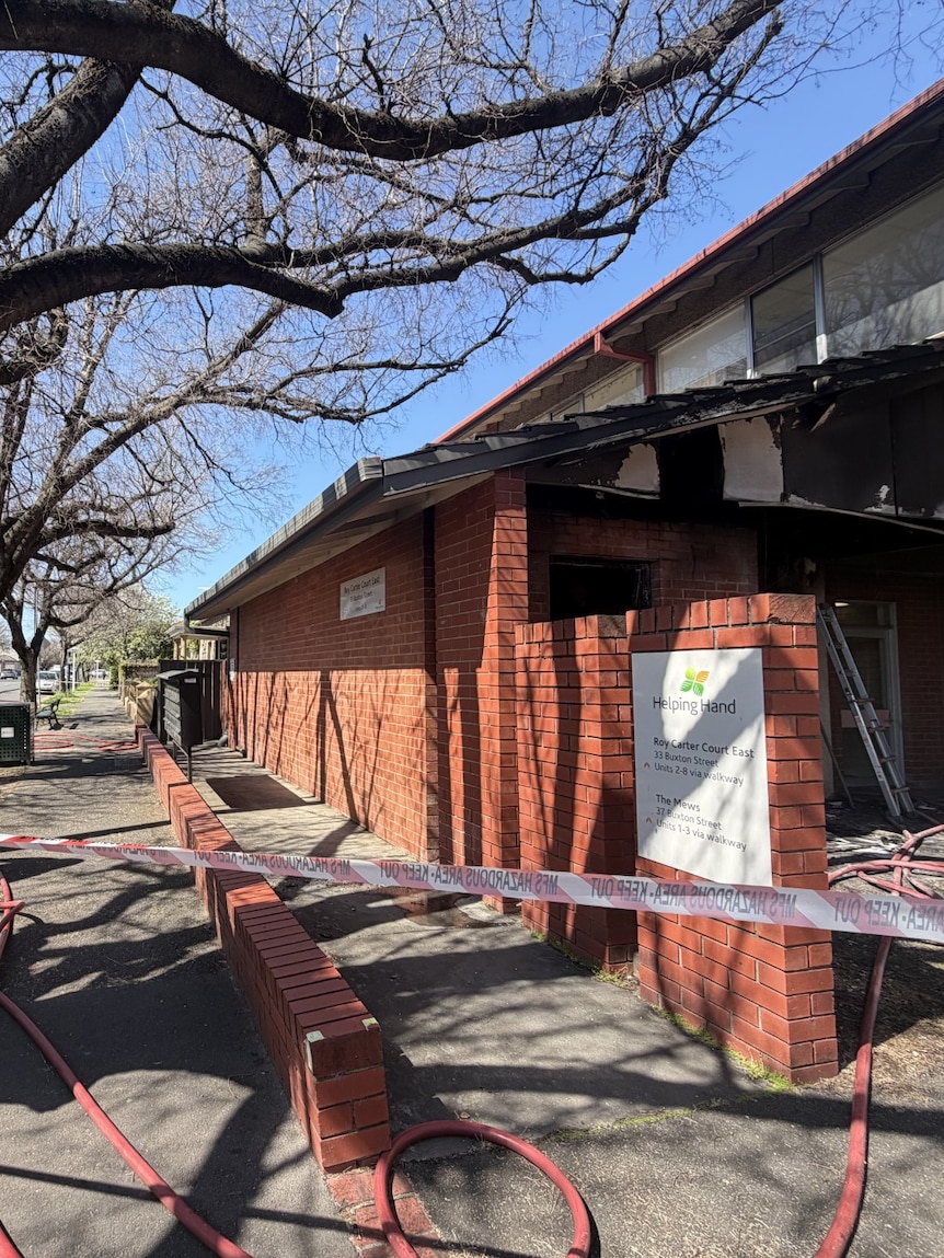 One person in hospital after aged care facility fire in North Adelaide