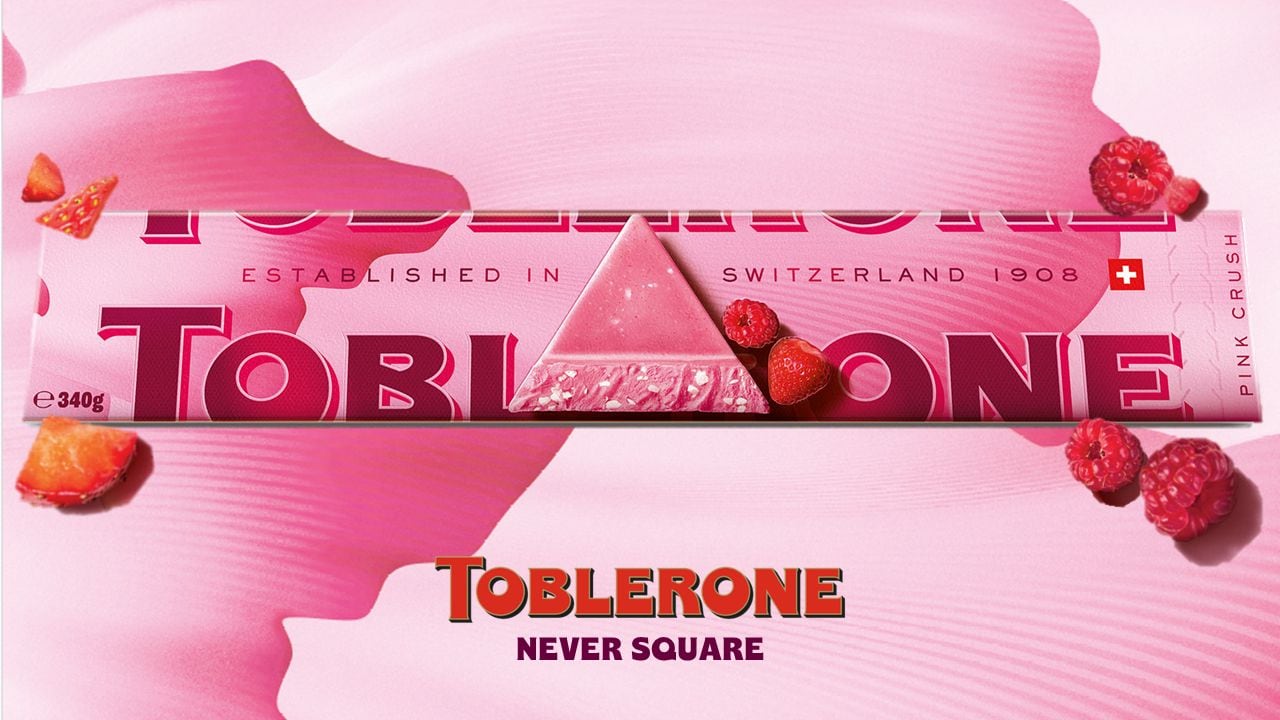 Mondelēz makes Toblerone Pink Crush permanent in major first