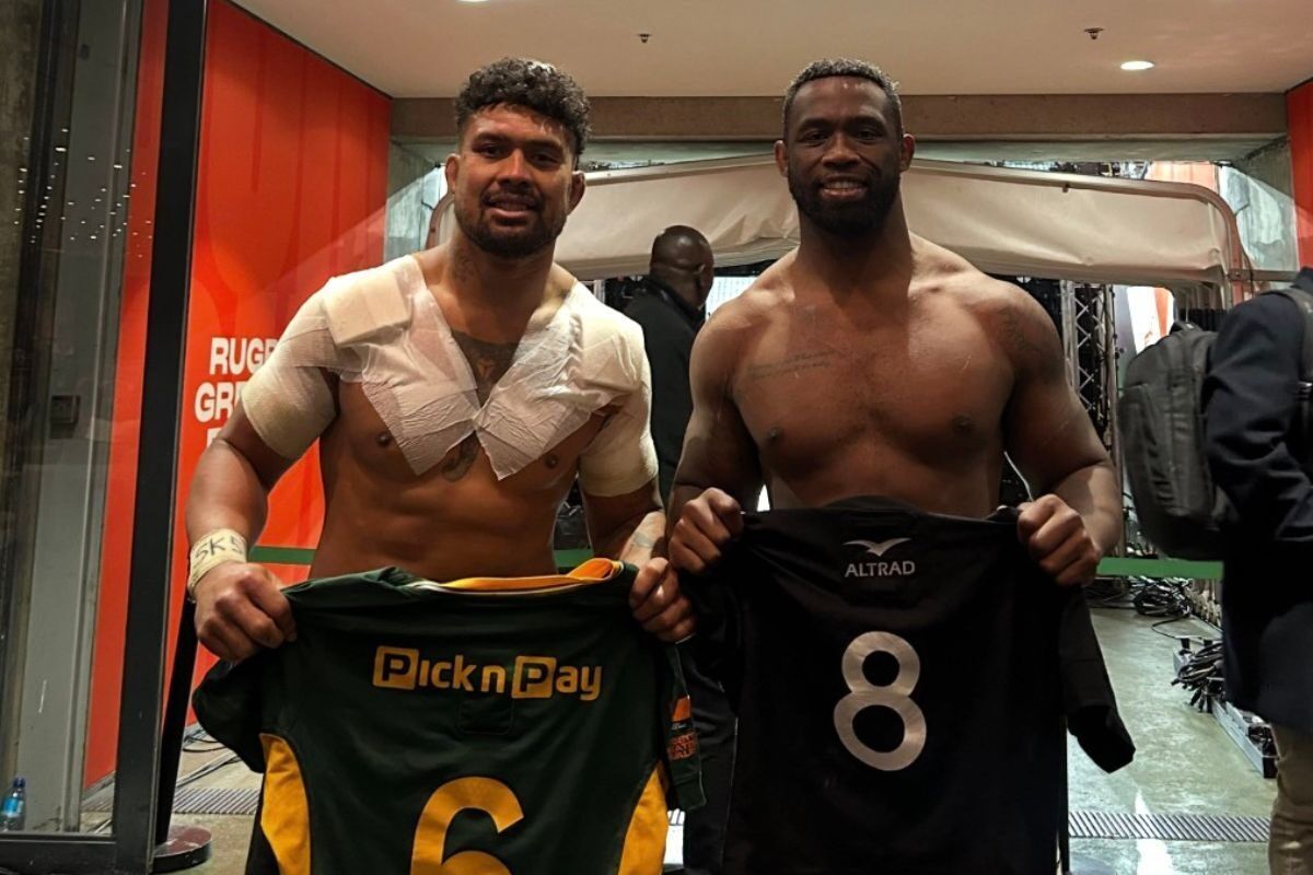 ‘One person sharpens another’: Siya Kolisi shows respect for ‘rivals’ All Blacks