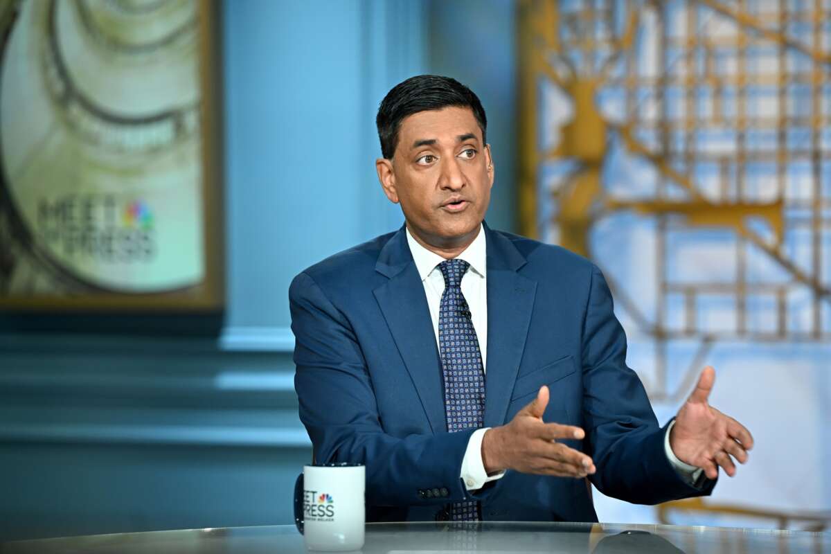 Khanna Says Trump Impeachment About “Setting a Standard” of Accountability