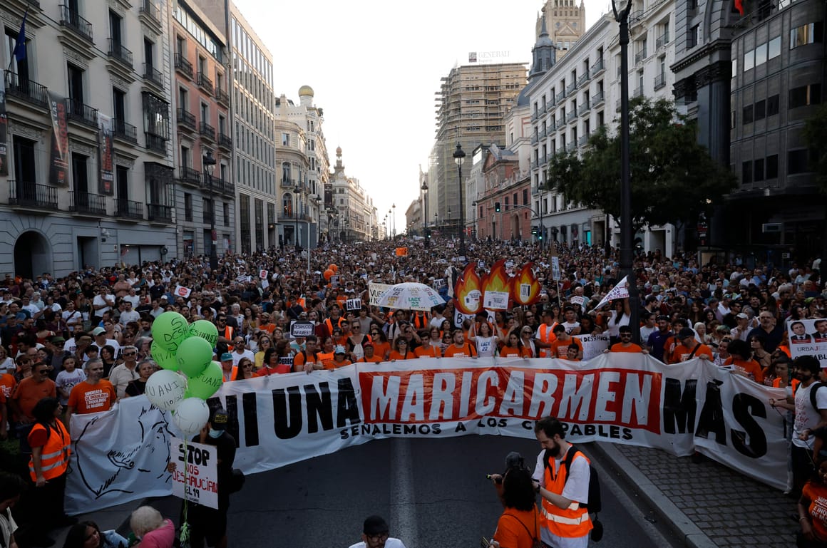 No country for old women: Pressure builds on Spain’s Sánchez over eviction of elderly tenant