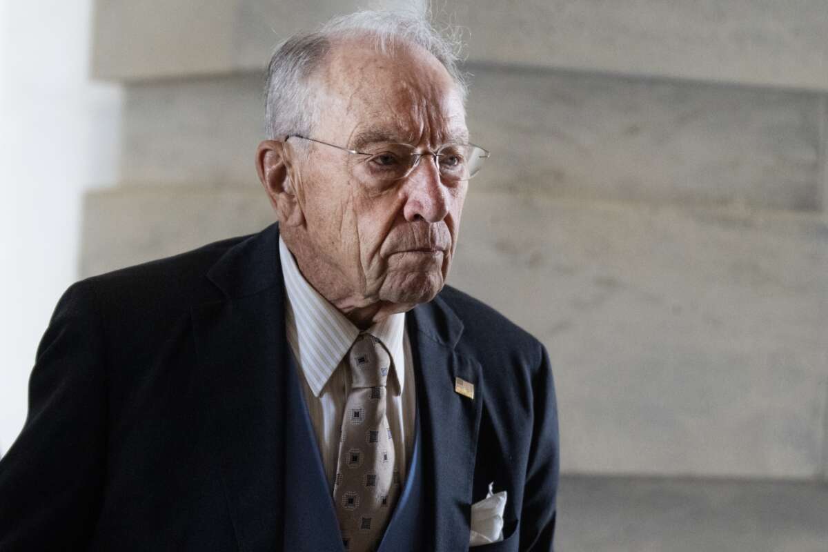Chuck Grassley, 93, Laments a Democrat Could Replace Him If He Dies in Office