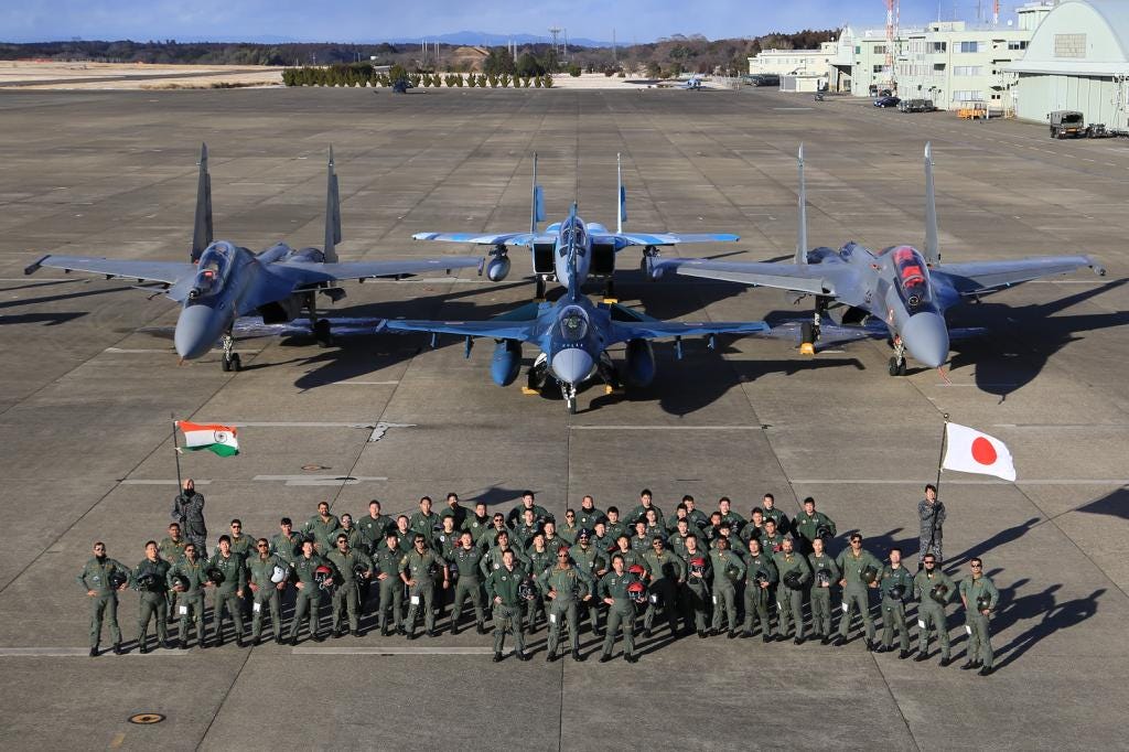 Growing Defense Ties between India and Japan